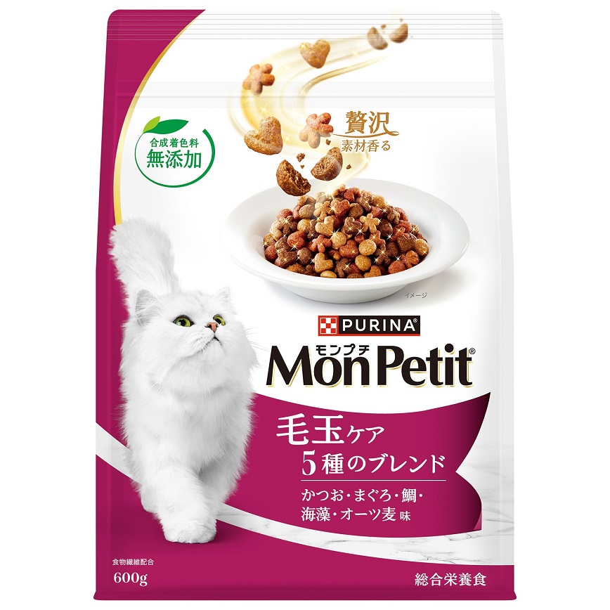 MonPetit 貓糧 去毛球配方 600g (NE12628984)