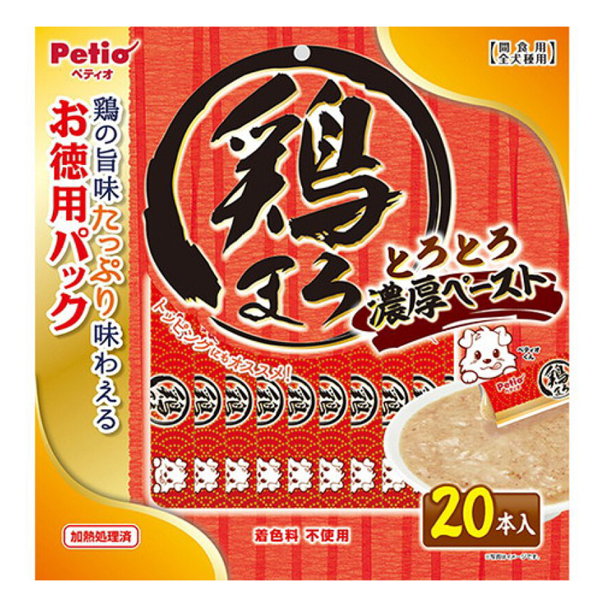 Petio 狗零食 原味濃郁雞肉醬 20支裝 (90502896)