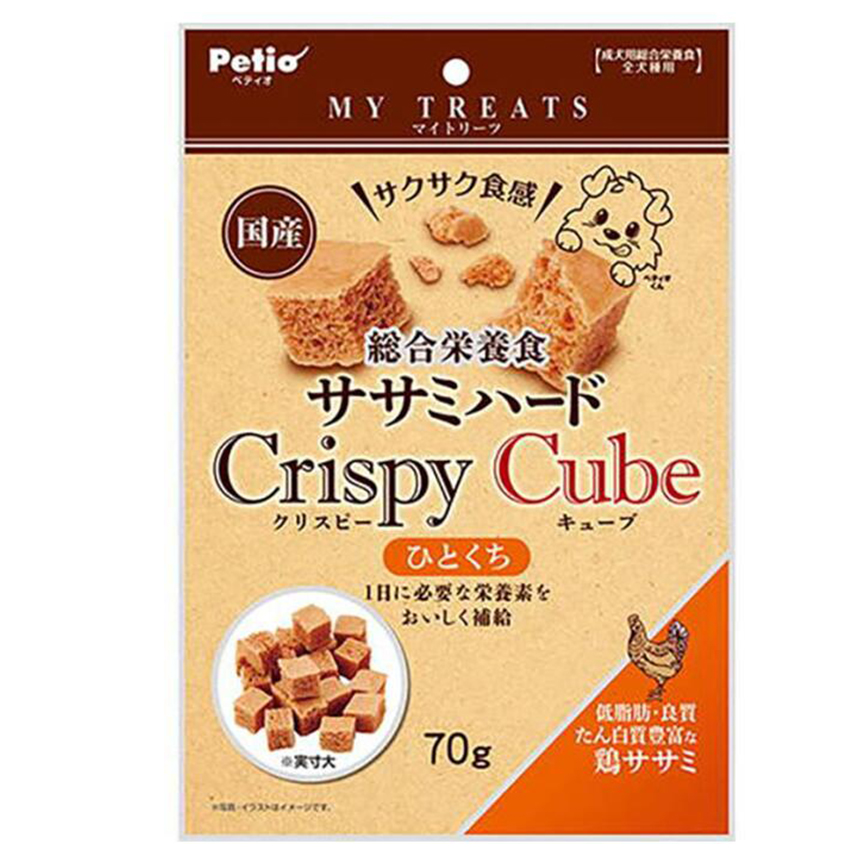 Petio 狗零食 綜合營養 日本產雞柳肉鬆脆粒粒 (低脂高蛋白) 70g (90503010) 圖 1