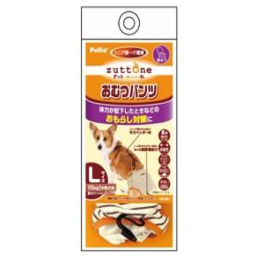 Petio zuttone 高齡犬護理專用出街專用背帶尿褲 L (91601249)