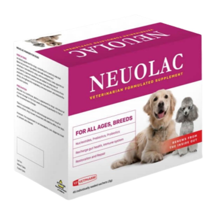 VETPHARM Neuolac Supplement for Dogs (1.5g x 30) (BW150-9)
