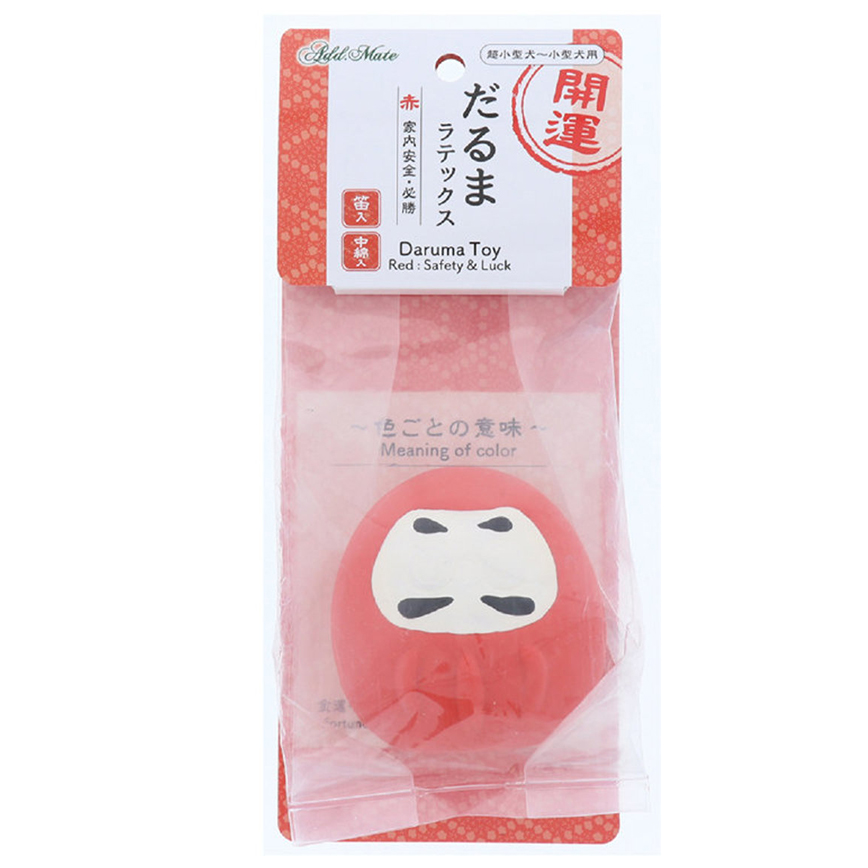 Petio Add Mate 開運不倒翁 超柔軟乳膠玩具 紅色 (91602337)