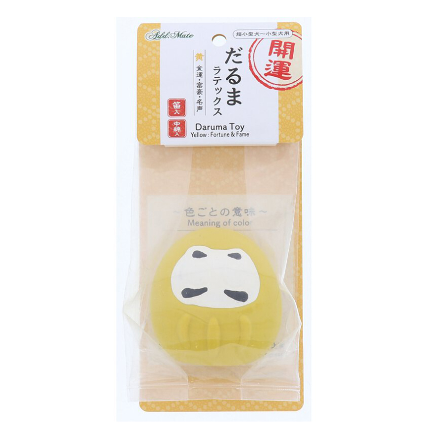 Petio Add Mate 開運不倒翁 超柔軟乳膠玩具 黃色