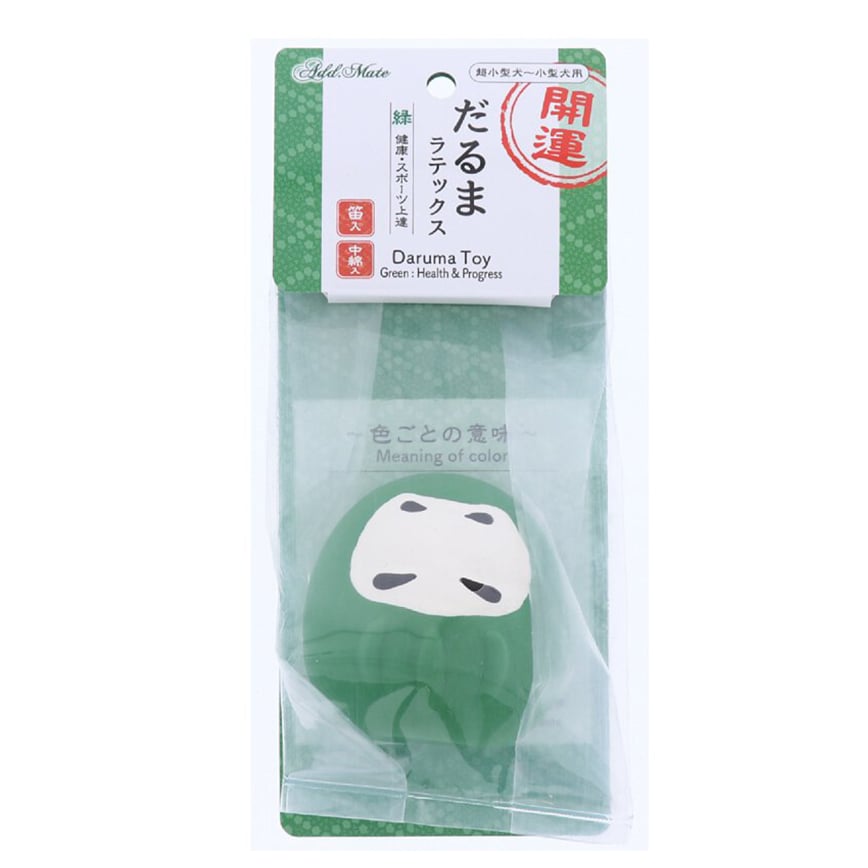 Petio Add Mate 開運不倒翁 超柔軟乳膠玩具 綠色
