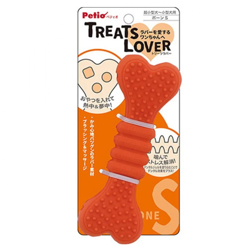 Petio TREATS LOVER 潔齒零食狗玩具骨 可塗牙膏 S (91602727)