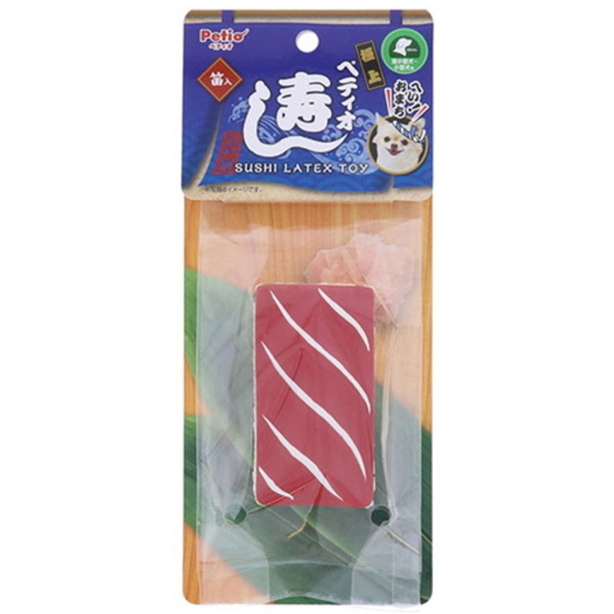 Petio 壽司系列 柔軟乳膠發聲狗玩具 吞拿魚壽司 (91602824)
