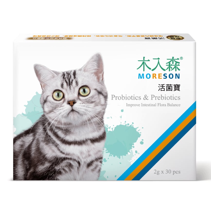 木入森MORESON 貓咪保健品 活菌寶 2g x 30包 (MRSC011)