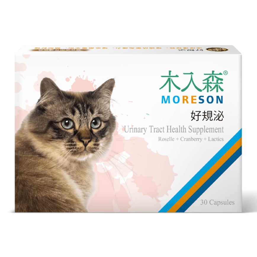 木入森MORESON 貓咪保健品 好規泌 30粒 (MRSC030)