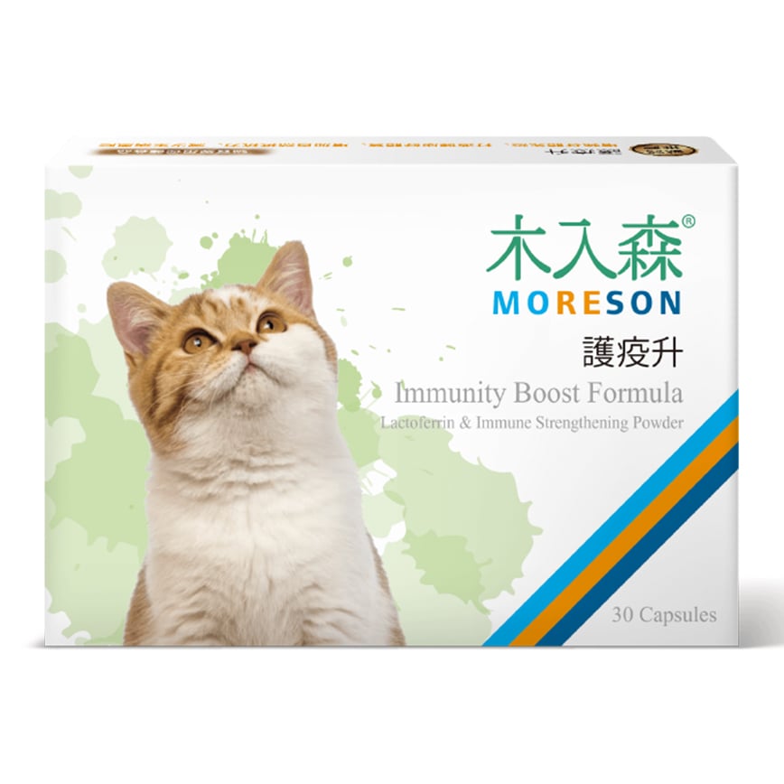 木入森MORESON 貓咪保健品 護疫升 30粒 (MRSC040)