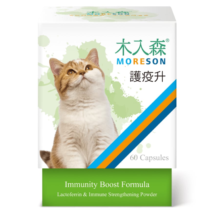 木入森MORESON 貓咪保健品 護疫升 60粒 (MRSC041)