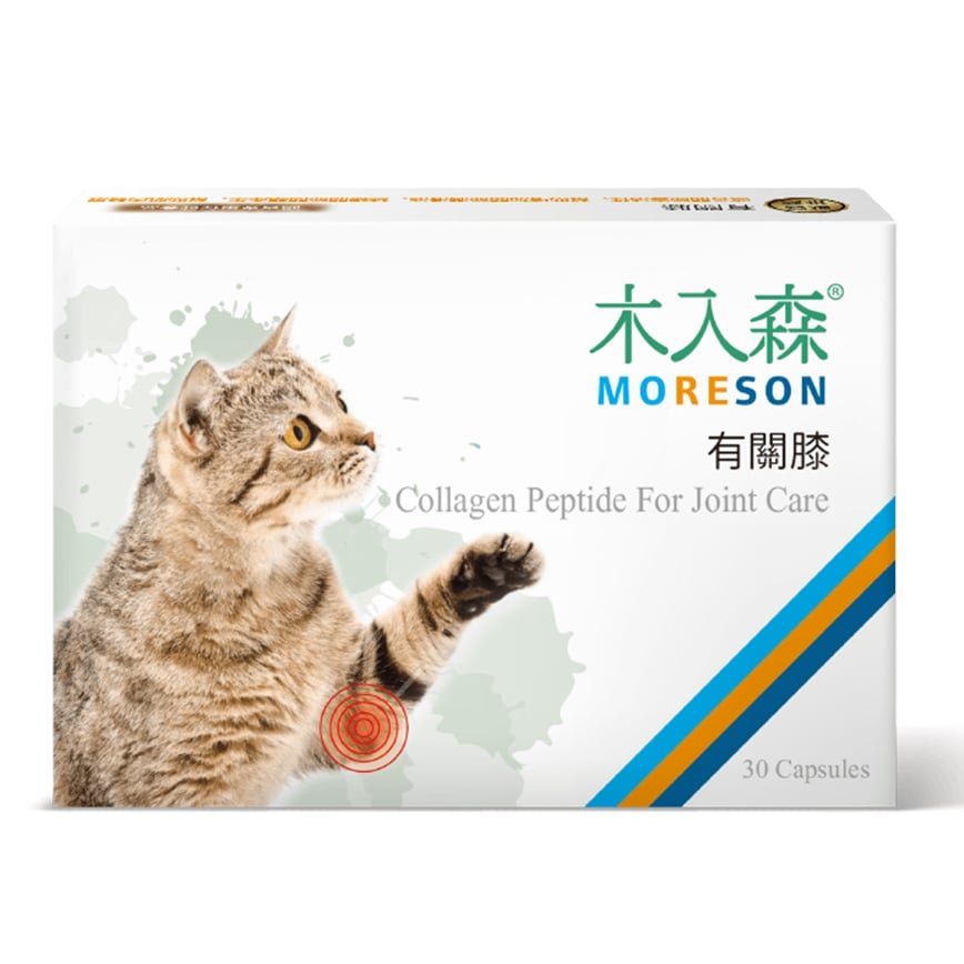 木入森MORESON 貓咪保健品 有關膝 30粒 (MRSC050)