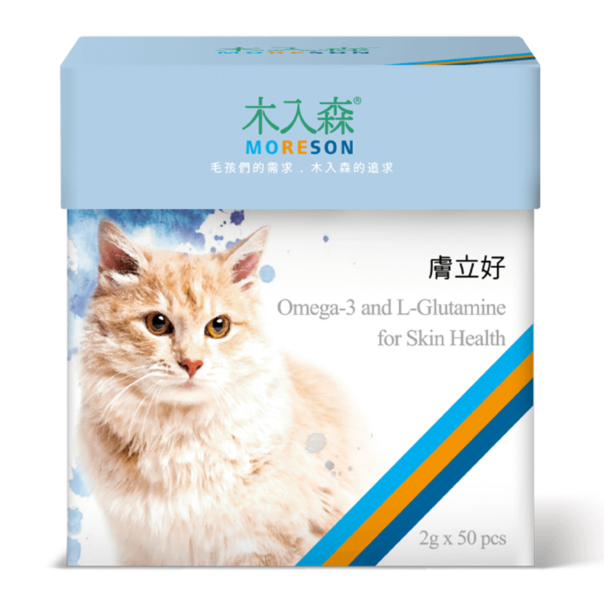 木入森MORESON 貓咪保健品 膚立好 2g x 50包 (MRSC061)