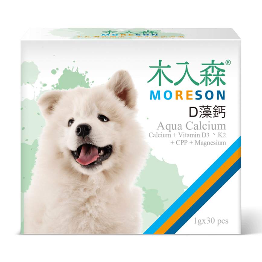 木入森MORESON 狗狗保健品 D藻鈣 1g x 30包 (MRSD070)