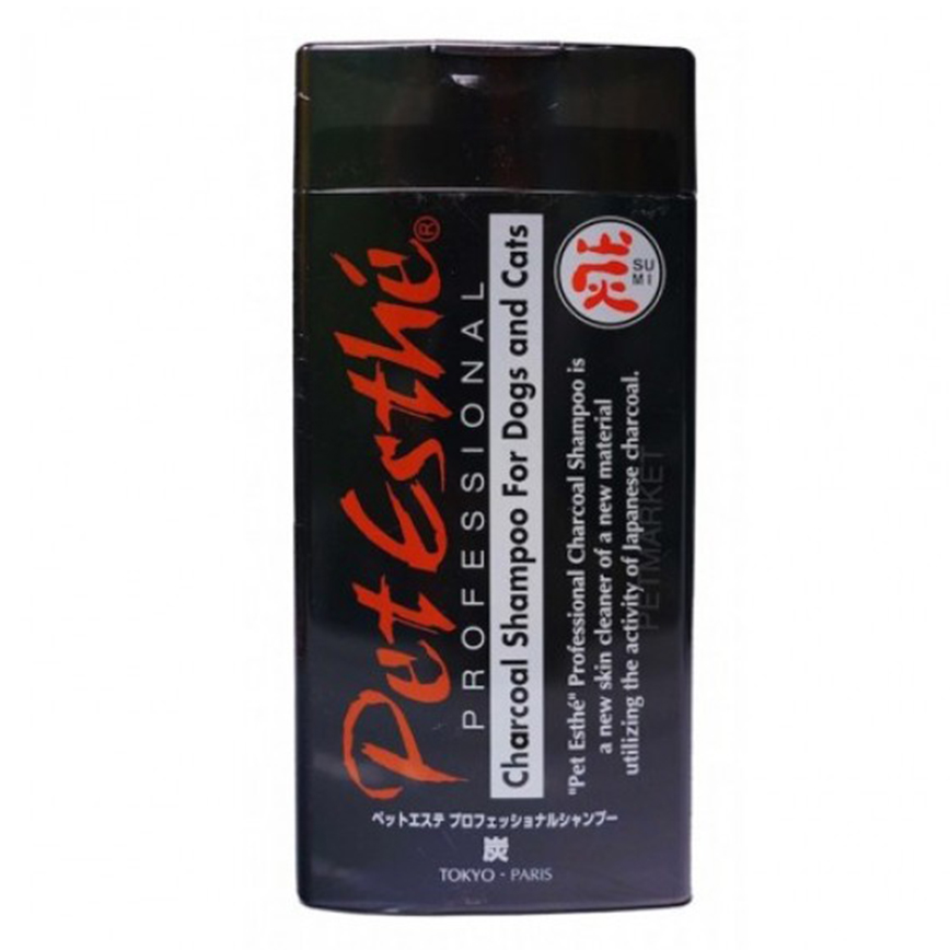 Pet Esthe貝特愛思 洗毛液 專業用系列 原產炭及竹炭 貓犬配方 400ml (PES0384)