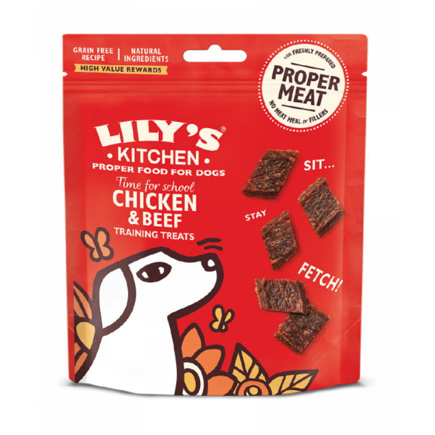 LILY'S KITCHEN 狗小食 雞丁牛肉脆脆 70g (IDTSTC70)