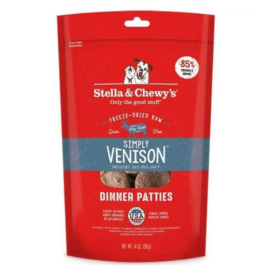 Stella & Chewy's 狗糧 凍乾生肉主糧 單一蛋白鹿肉配方 25oz (SC118) 圖 1