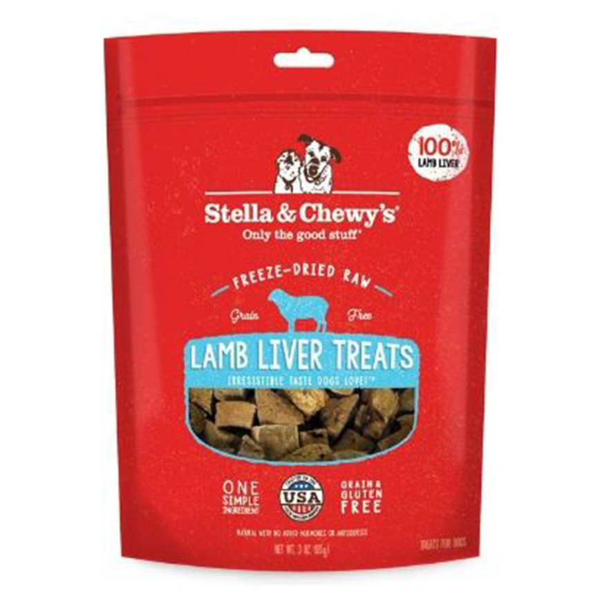 Stella & Chewy's 狗小食 凍乾生肉內臟小食系列 羊肝 3oz (TRT-LL-3)