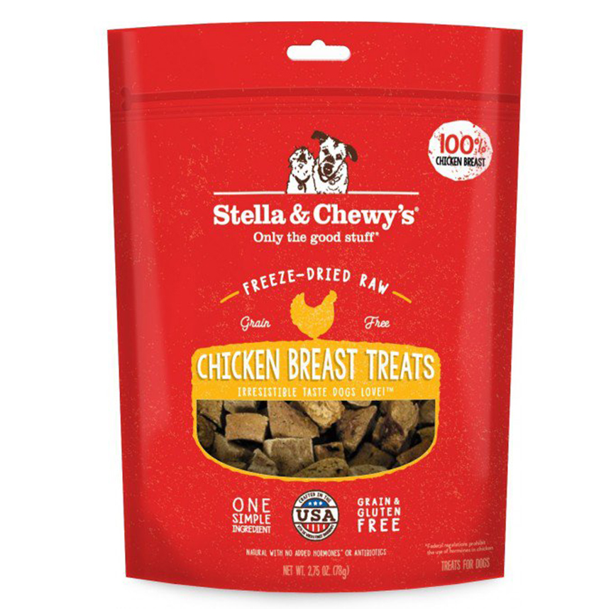 Stella & Chewy's 狗小食 凍乾生肉內臟小食系列 雞胸 2.75oz (TRT-CB-2.75)