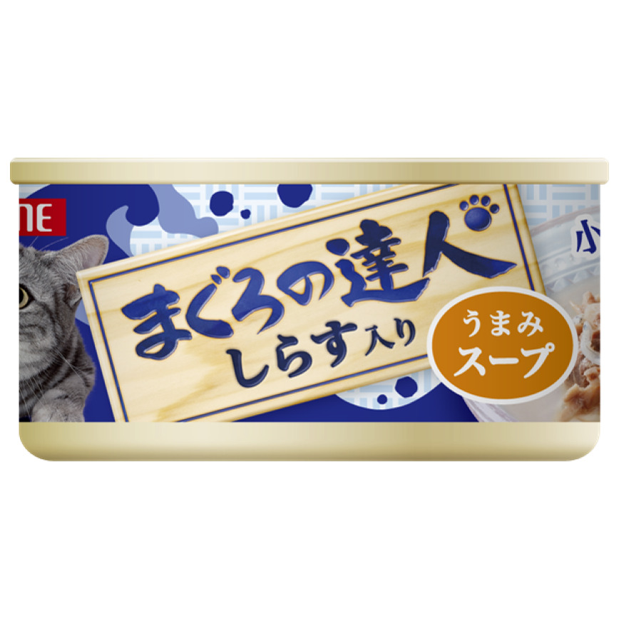 日本Petline 貓罐頭 吞拿魚達人系列 水分補給 白身魚 80g (TC4) (TBS)