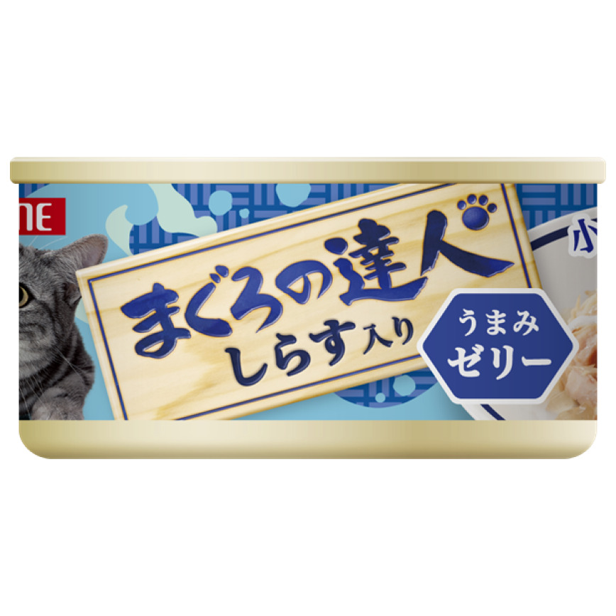 日本Petline 貓罐頭 吞拿魚達人系列 白身魚 80g (TC1)