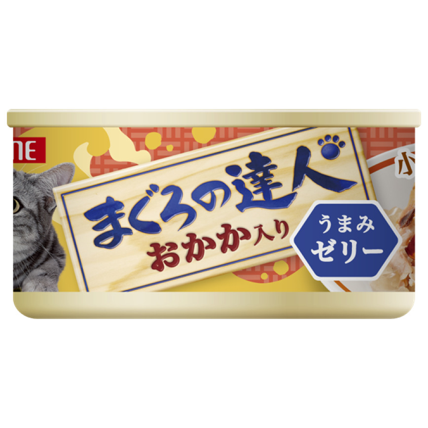 日本Petline 貓罐頭 吞拿魚達人系列 吞拿魚+木魚 80g (TC3) (TBS)
