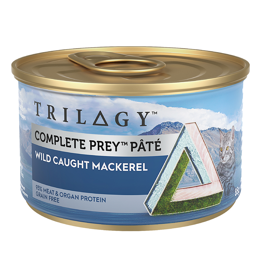 Trilogy 貓罐頭 無穀物主食罐 野生馬鮫魚配方 85g (SV10002)