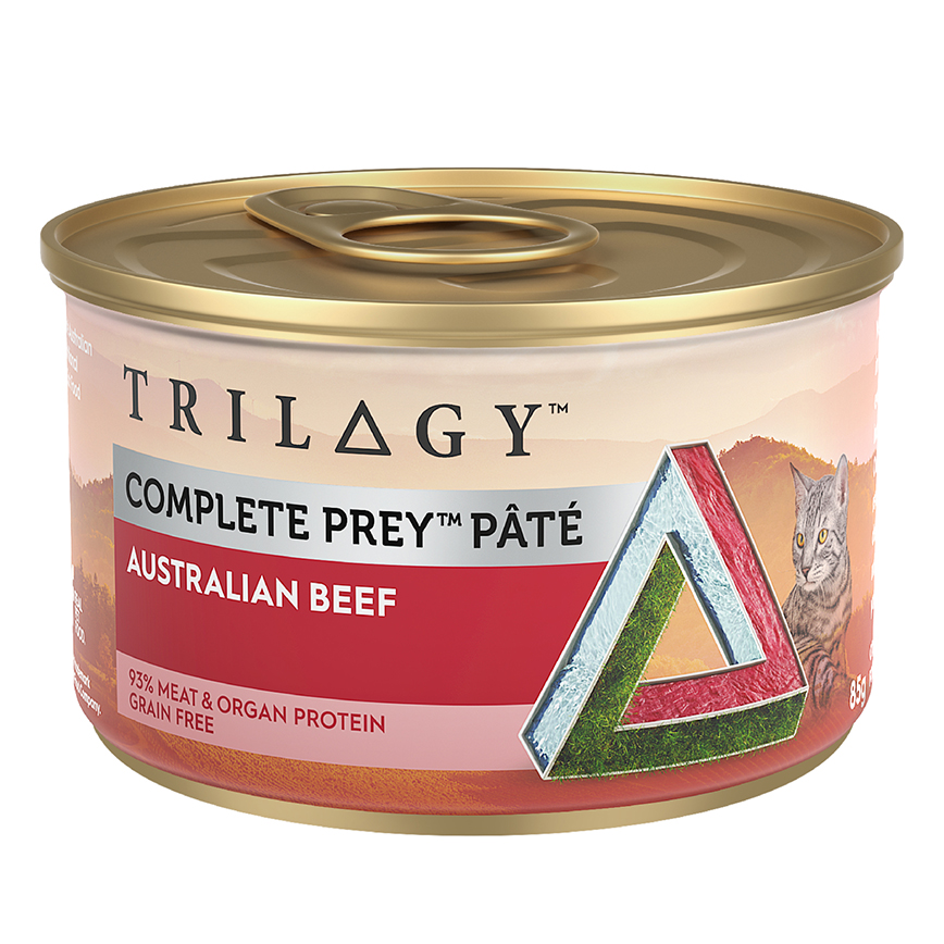 Trilogy 貓罐頭 無穀物主食罐 澳洲牛肉配方 85g (SV10003)