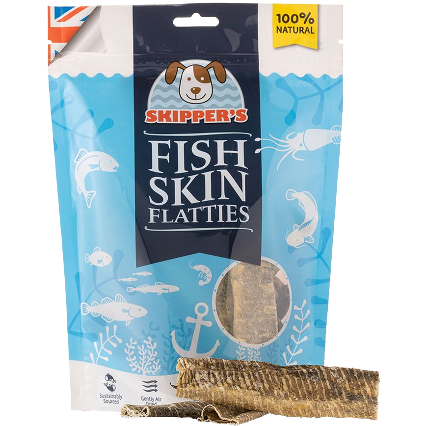 SKIPPER'S 天然膠原魚皮脆片 250g