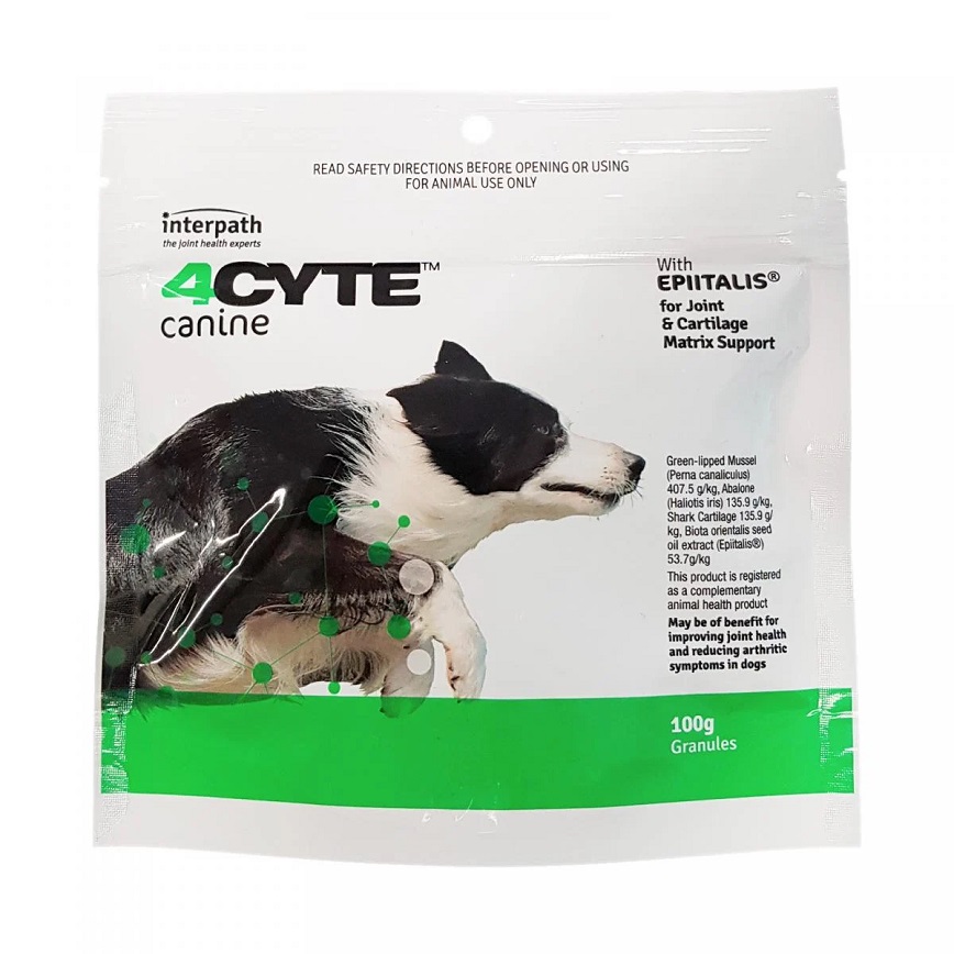 4CYTE canine 狗狗專用關節補充 100g
