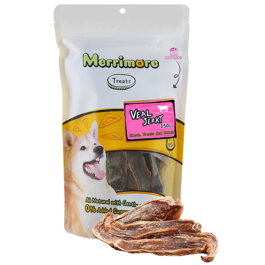 Merrimore 狗小食 嫩牛肉片 150g (MV-J150)