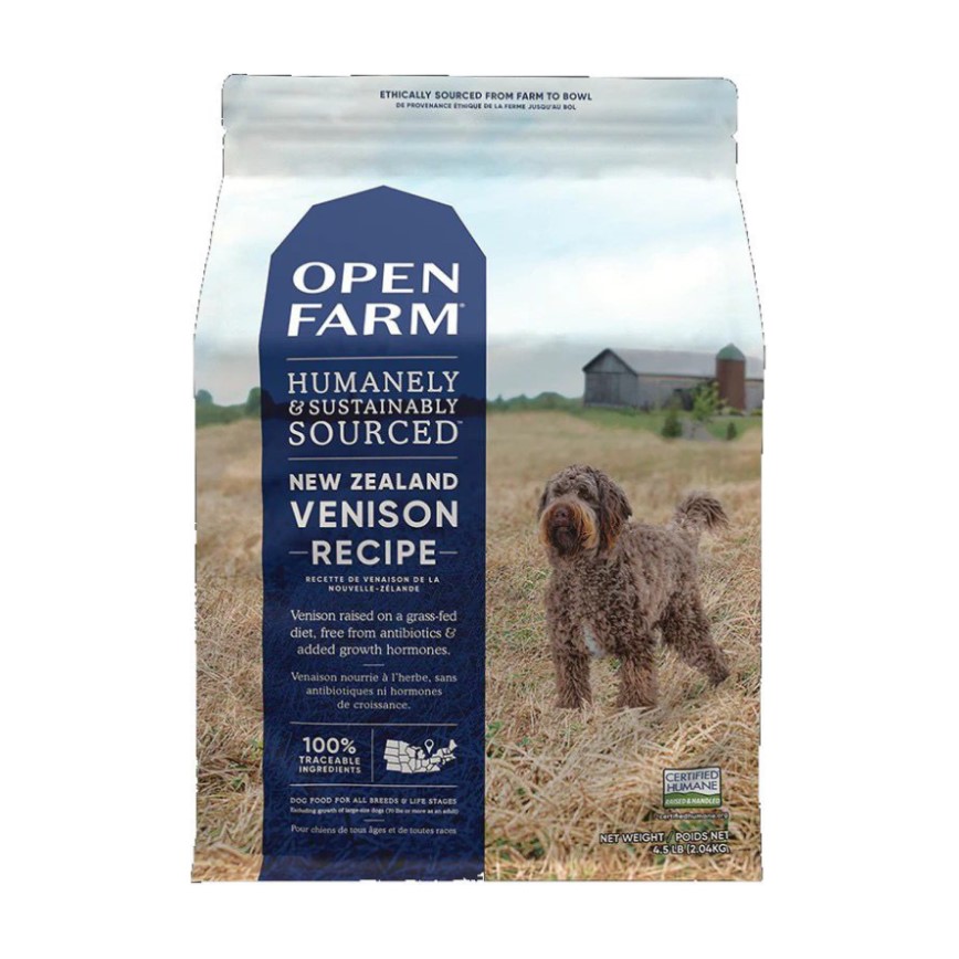 Open Farm 無穀物狗糧 紐西蘭鹿肉 4.5lb