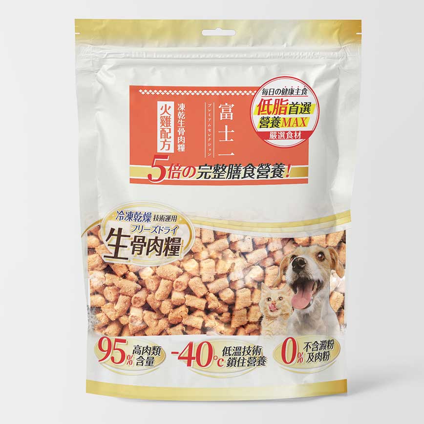 富士一 凍乾 貓狗糧 生骨肉主食糧 500g