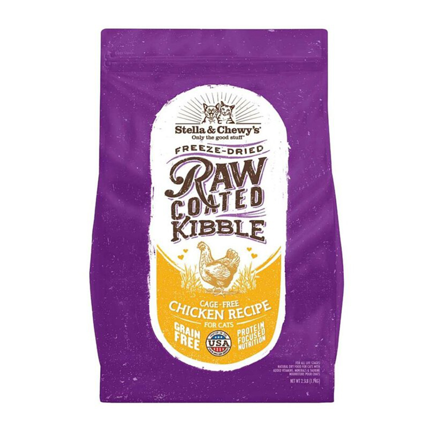 Stella & Chewy's 貓糧 凍乾生肉外層低溫烘焙乾糧 放養雞配方 2.5lb (CRC-CFC-2.5)