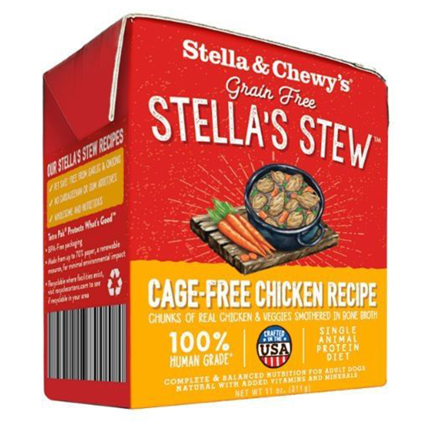 Stella & Chewy's 狗濕糧 單一材料燉肉系列 放養雞肉 11oz (SS-C-11)