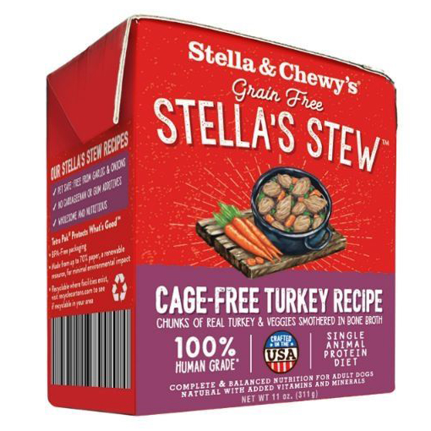 Stella & Chewy's 狗濕糧 單一材料燉肉系列 放養火雞肉 11oz (SS-T-11) 圖 1