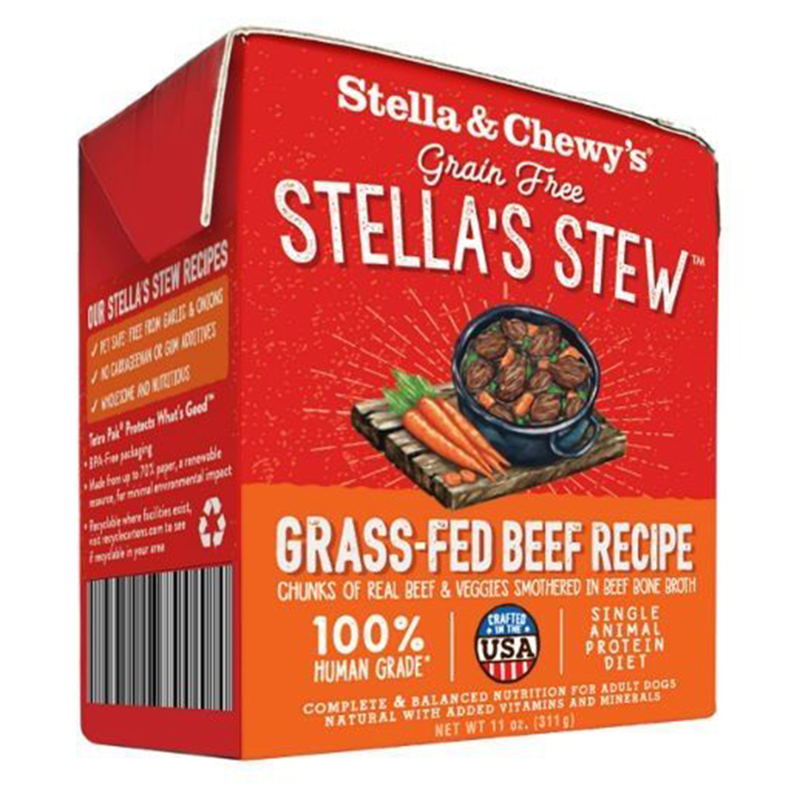 Stella & Chewy's 狗濕糧 單一材料燉肉系列 草飼牛肉 11oz (SS-B-11)