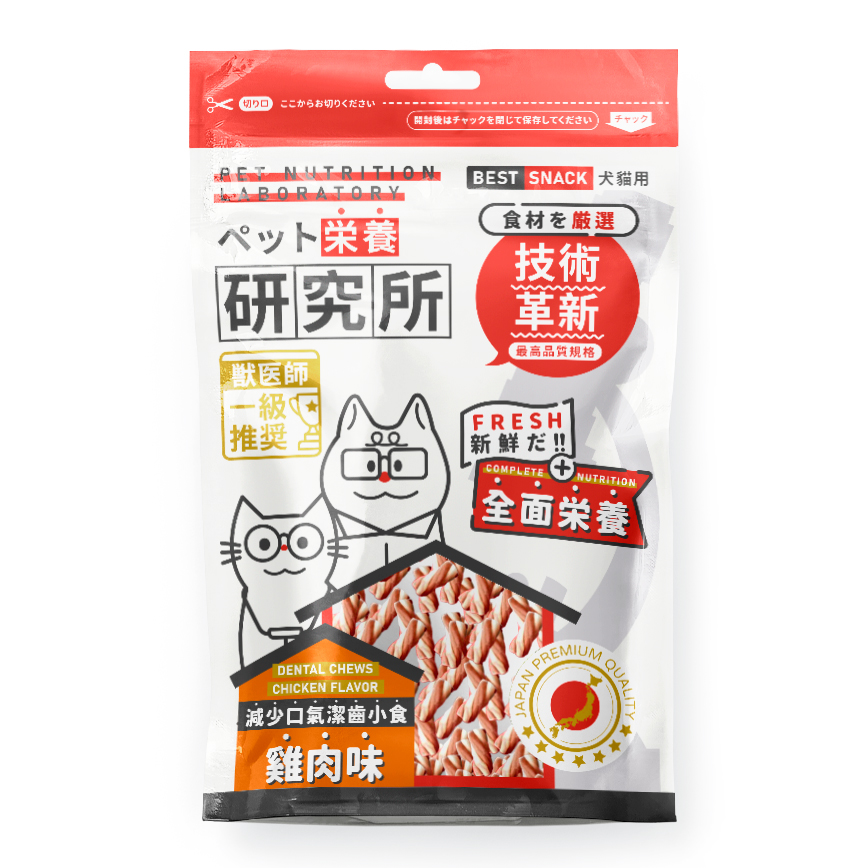 Pet Lab 栄養研究所 L8020 減少口氣潔齒小食 雞肉味 18g (貓用) 圖 1