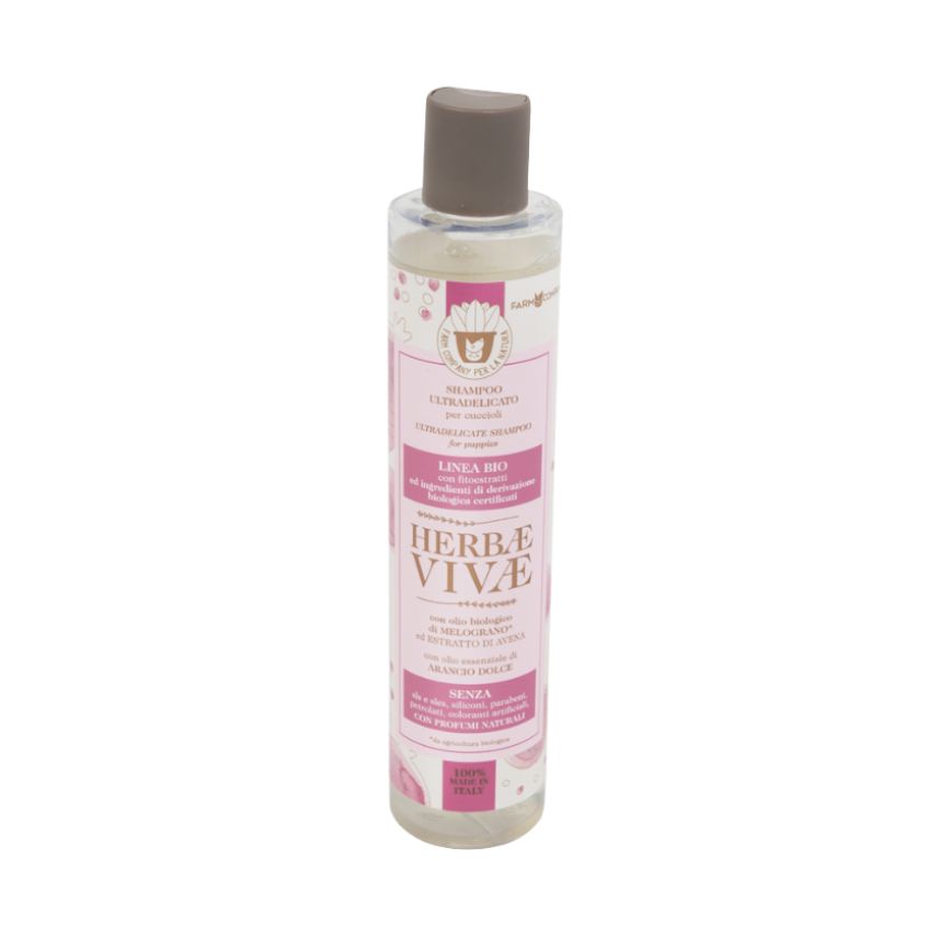 HERBAE VIVAE 草本有機防敏保濕潔毛乳 (幼犬嫩肌專用) 250ml (HV254)