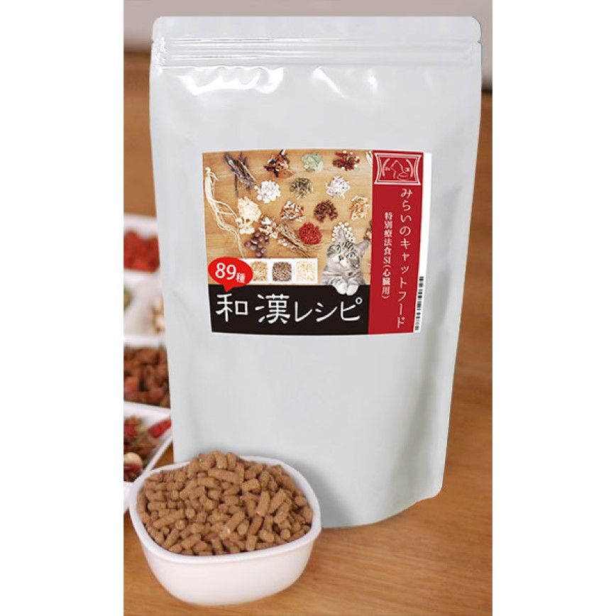 日本自然之森漢方堂 YAKUZEN GAREN 和漢藥善處方貓糧 心臟 800g (TBS) 圖 1