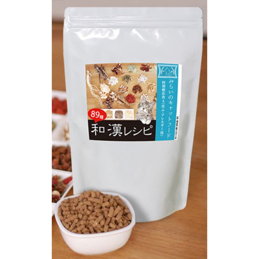 日本自然之森漢方堂 YAKUZEN GAREN 和漢藥善處方貓糧 皮膚敏感 800g (TBS)