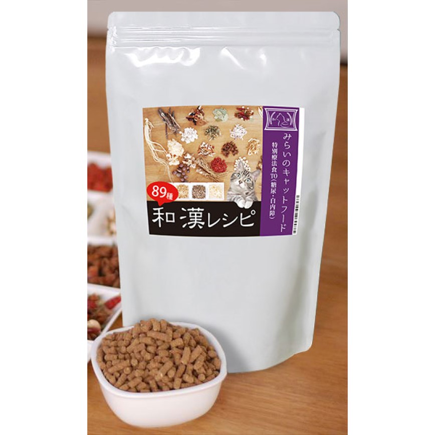 日本自然之森漢方堂 YAKUZEN GAREN 和漢藥善處方貓糧 糖尿病及白內障 800g (TBS)
