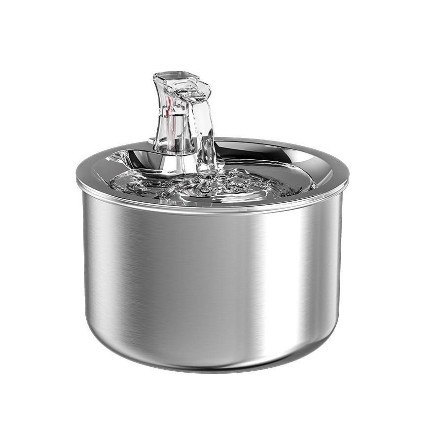 寵物飲水機 不銹鋼USB活水流動過濾飲水器