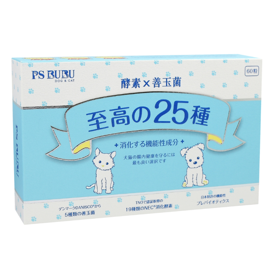 PS BUBU 酵素益生菌 30錠 (貓犬用) (PSB-3159)
