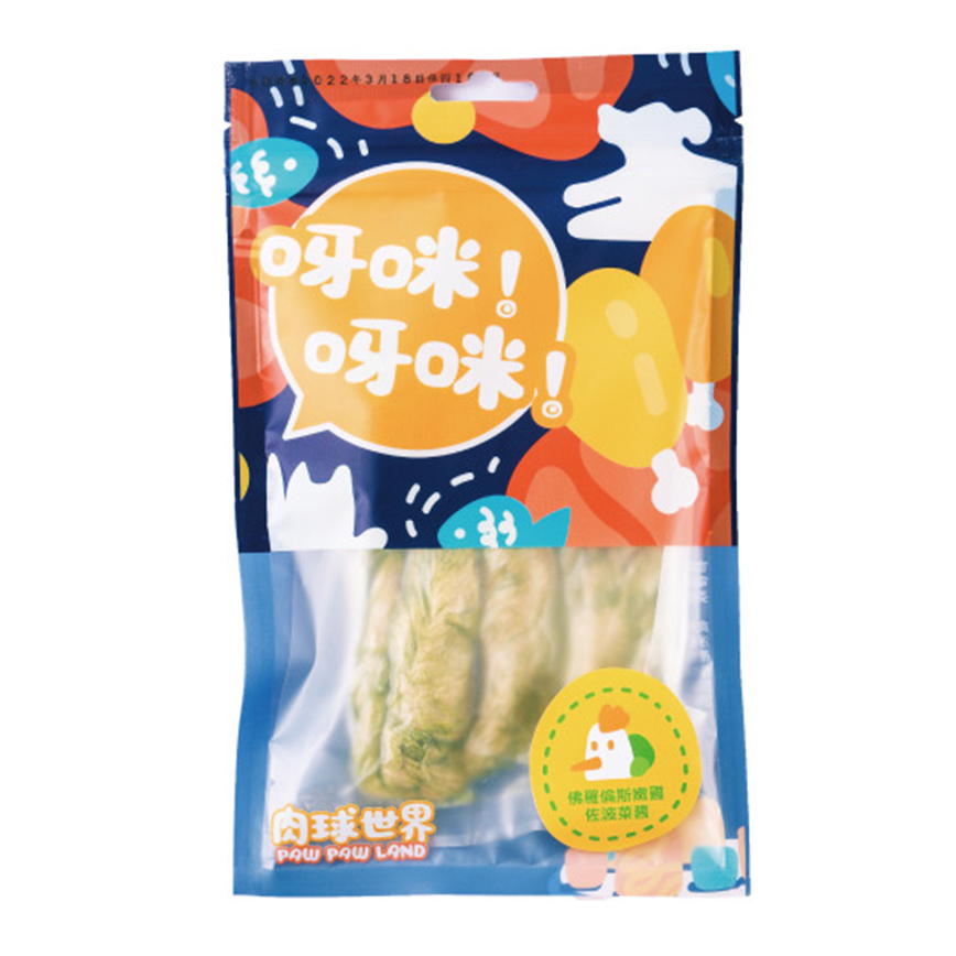 肉球世界 佛羅倫斯嫩雞佐波菜醬 雞肉+菠菜 45g (PLS-0084)