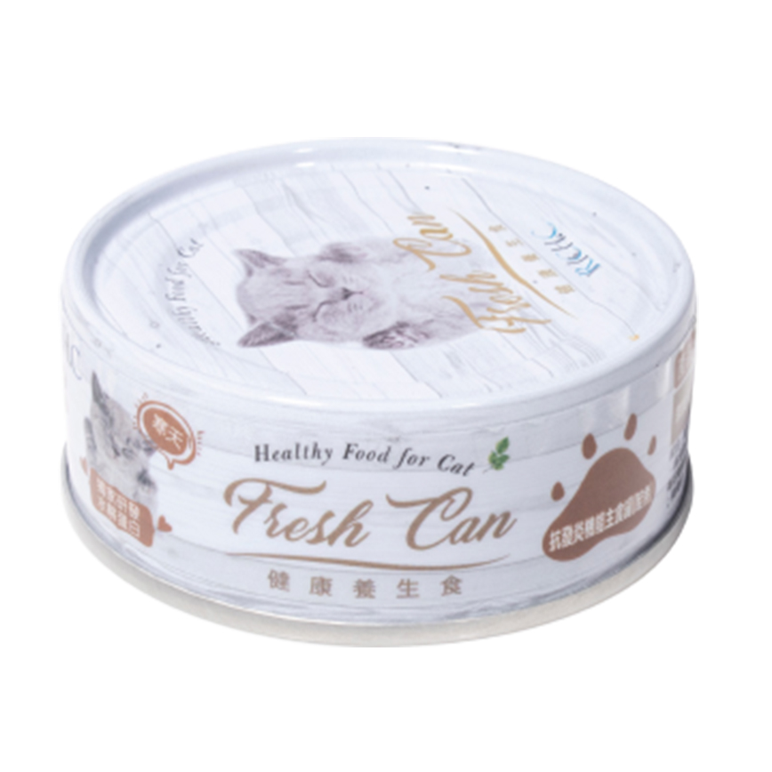 Fresh Can 貓罐頭 肉泥主食罐 成貓關節機能 鮭魚 80g (啡罐) (FC-0052) (TBS) 圖 1