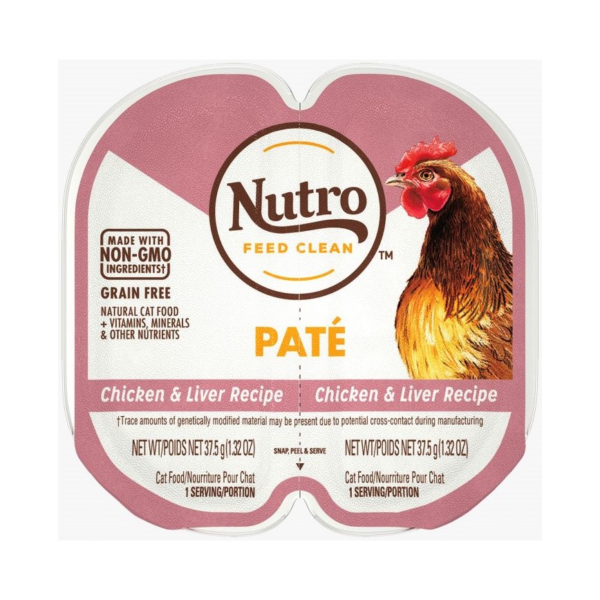 Nutro 貓濕糧 法式肉醬雞肉及鮮肝 2.64oz (10200847)