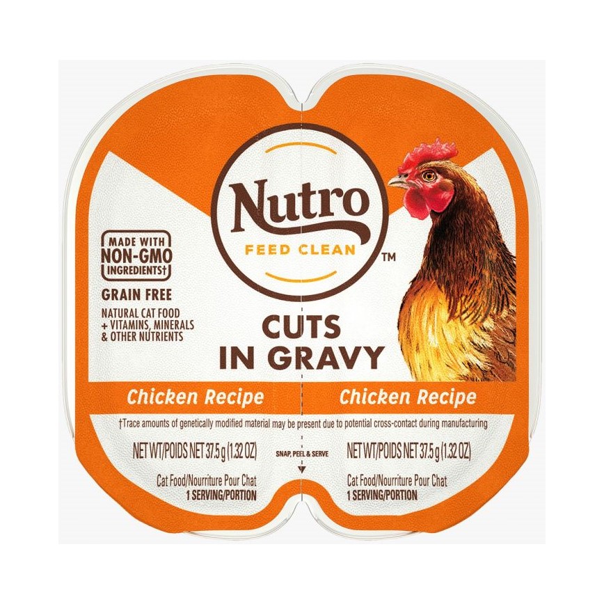 Nutro 貓濕糧 濃汁肉塊雞肉 2.64oz (10200848) 圖 1