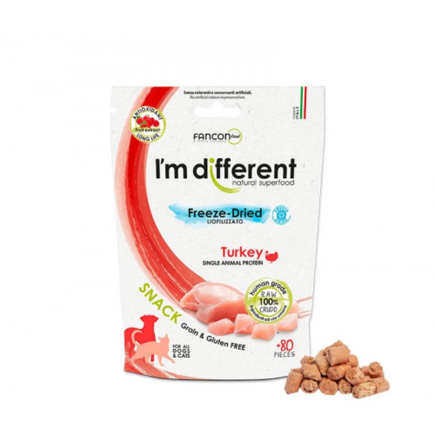 I'm different 貓狗零食 冷凍脫水小食 火雞 40g (IMD-0129)