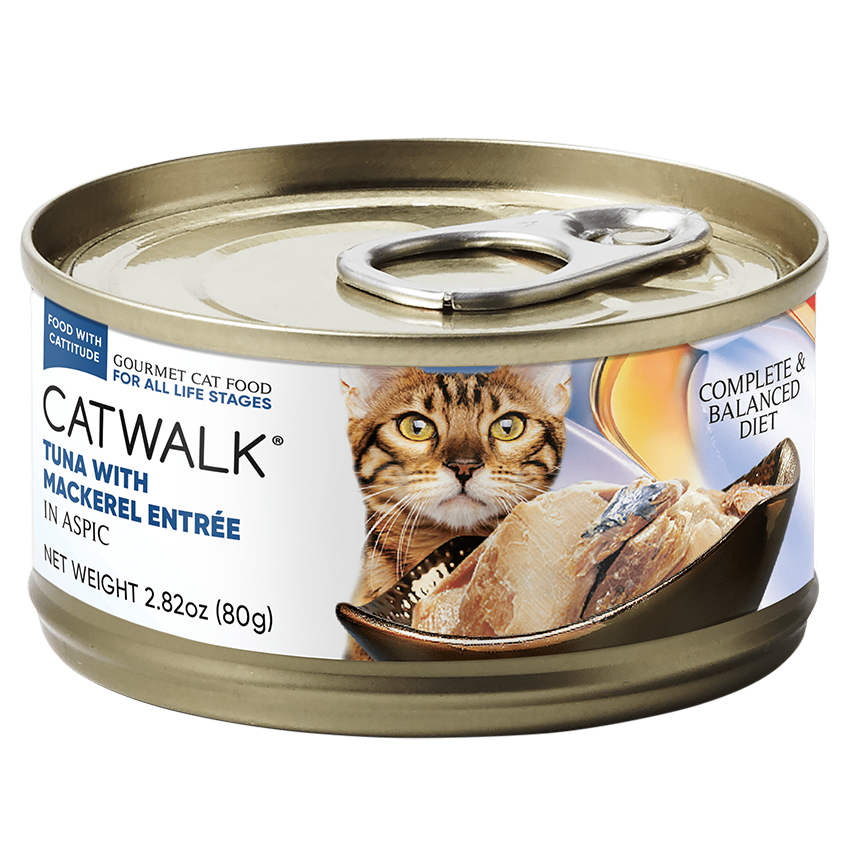 CATWALK 貓主食罐 吞拿魚鯖魚 80g