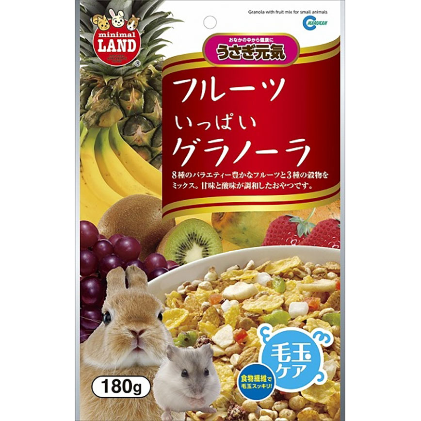 MARUKAN 日本葡萄乾水果夾心碎片 小動物適用 180g (TBS)